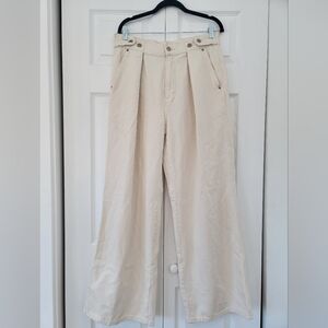 Universal Thread Adjustable Cream Trousers